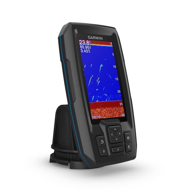 GARMIN STRIKER Plus 4 Fishfinder with DualBeam CHIRP Transducer West