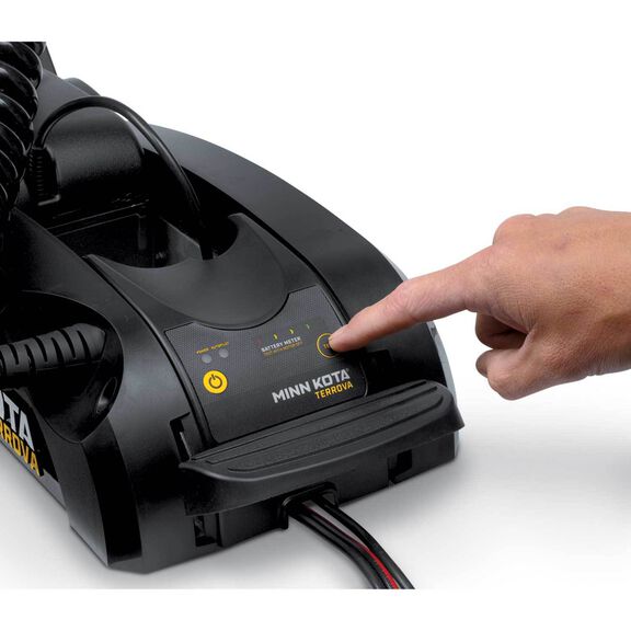 Terrova i-Pilot Link GPS Freshwater Bow-Mount Trolling Motors with MEGA Down Imaging image number 4