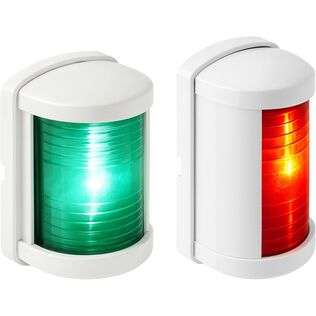 SEAFLO LED Port and Starboard Navigation Light Combo White 12V 2NM Mini