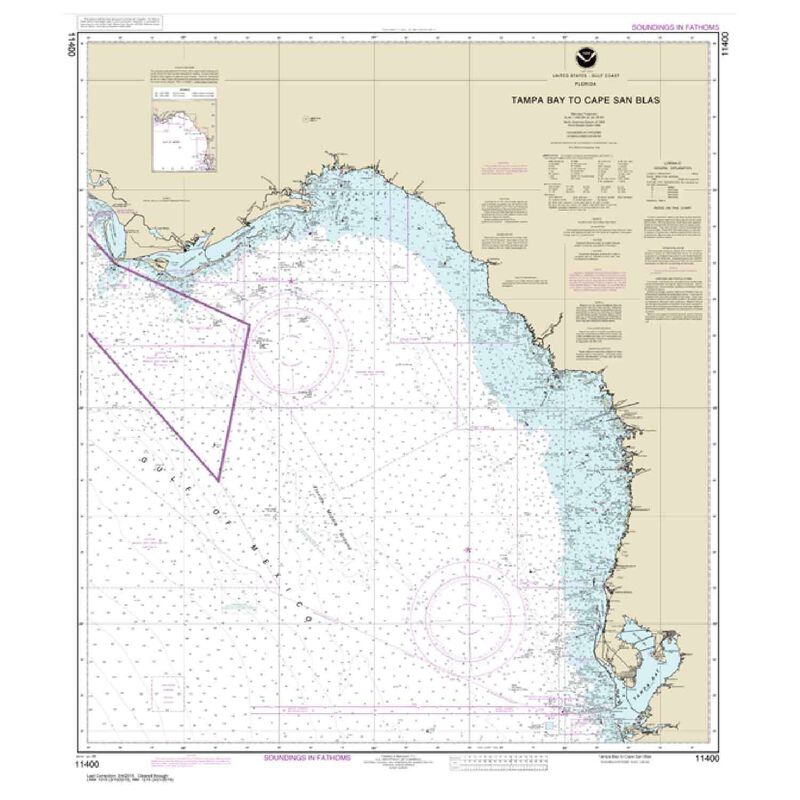 MAPTECH 11400 Tampa Bay to Cape San Blas West Marine