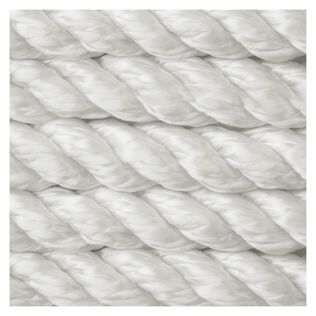 5/8" x 35' Dock Line, 3-Strand Nylon, White
