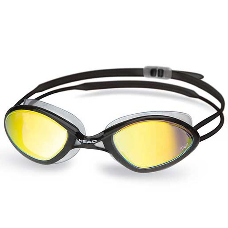 Tiger Race LSR Mirrored Goggles, Black/Smoke image number 0
