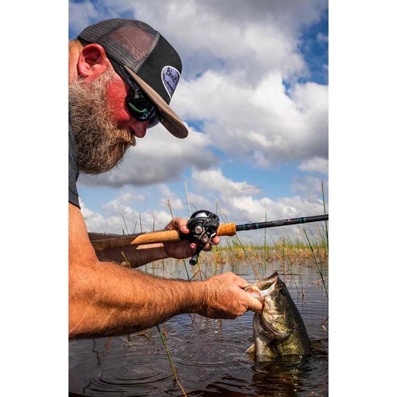 7'11" Bass Elite Freshwater Baitcasting Rod image number 1