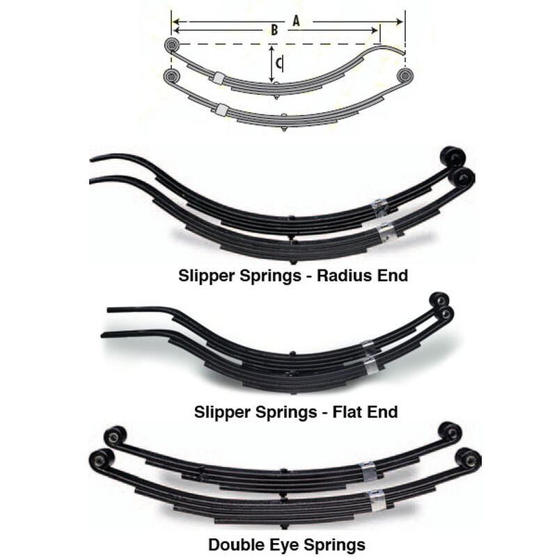 TIE DOWN ENGINEERING Slipper Leaf Springs West Marine