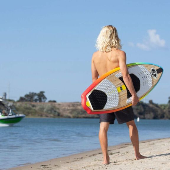 4'6" CBC Foam Wake Surf Board image number 4