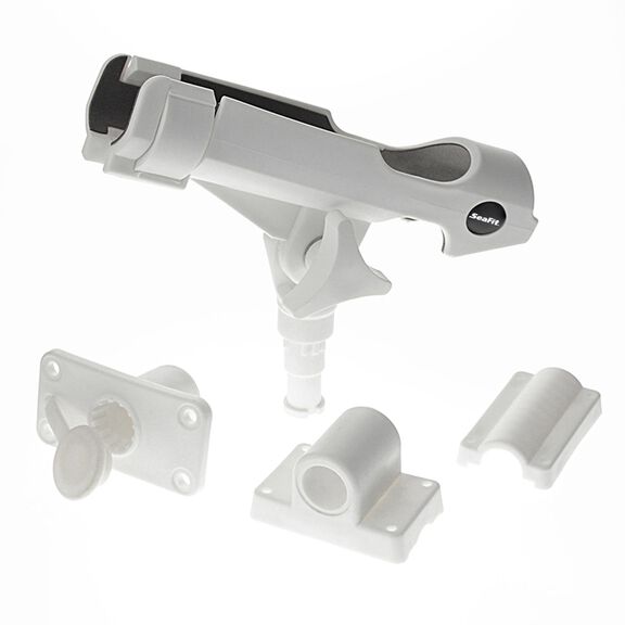 Rod Holder, Universal Mount, White image number 0