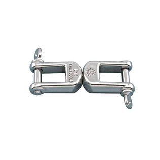 Jaw & Jaw Swivel 1/4", Heavy Duty 316 SS