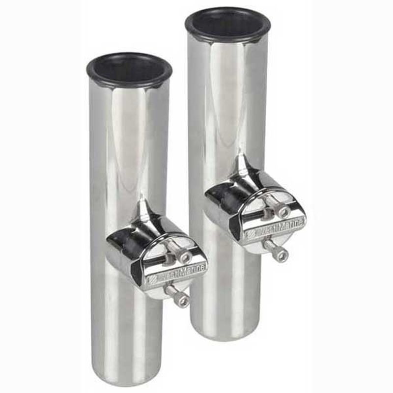 StainlessSteel ClampOn Rod Holder West Marine