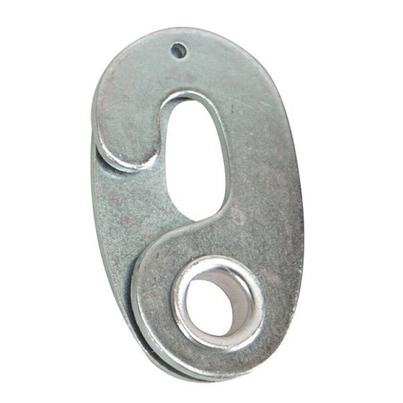 3" Zinc Plated Steel Regular Scissor Hook image number 0