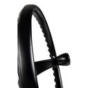 13 1/2" Black Cast Stainless Steel Steering Wheel image number 2