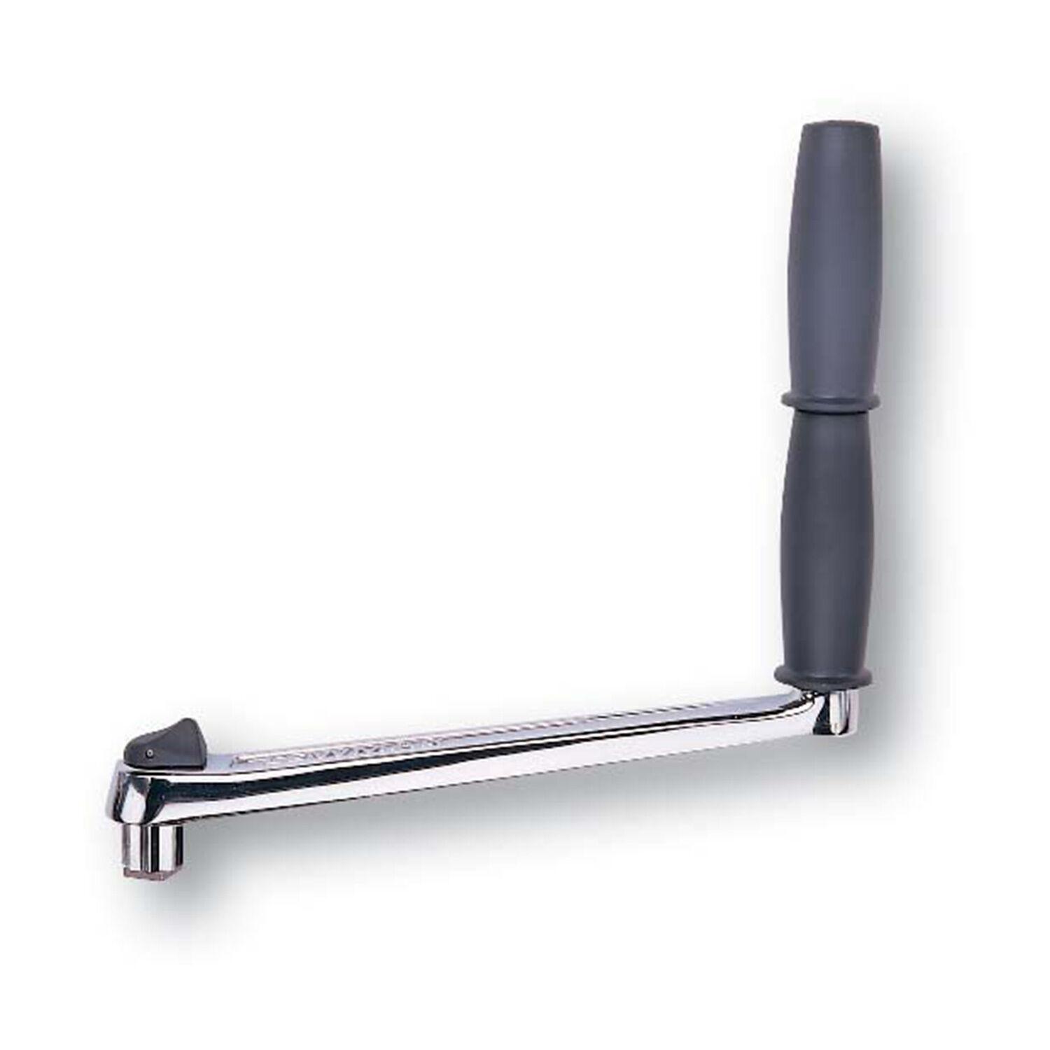250mm (10") Chrome Winch Handle, Lock-in, Double Grip