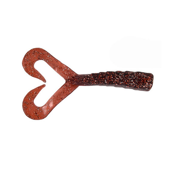Wally Whale&trade; Twin Tail Worm, 8" image number 0