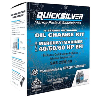 8M0081912 Oil Change Kit for 40/60 HP Engines