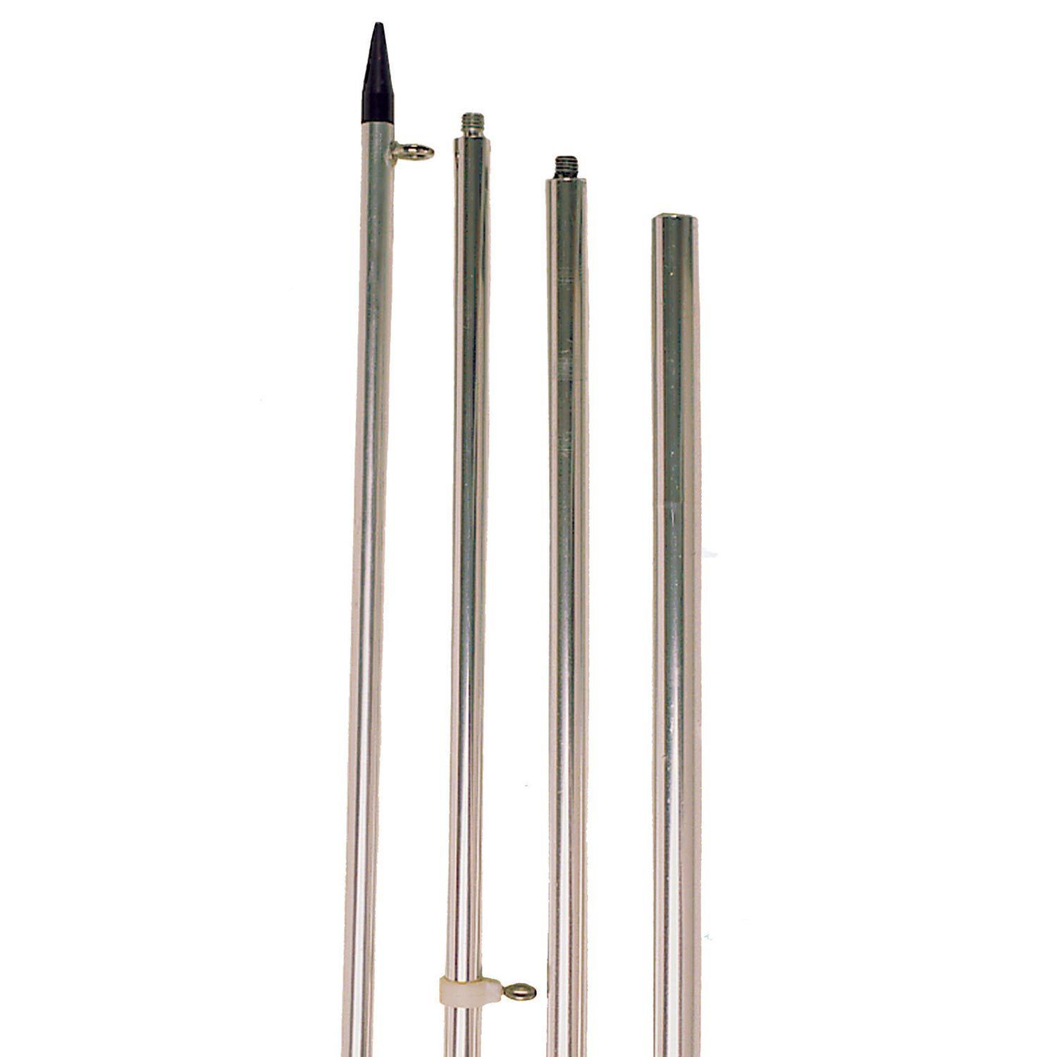 Economy 15' Fixed Aluminum Outrigger Poles, 1 Pair