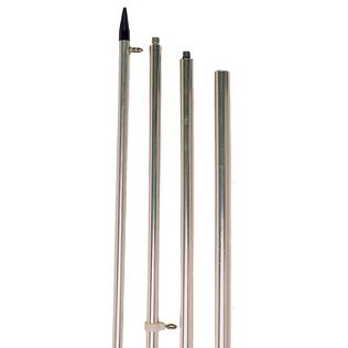 Economy 15' Fixed Aluminum Outrigger Poles, 1 Pair
