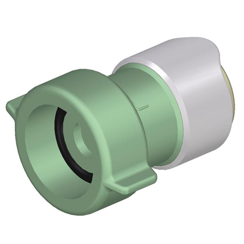 Quick Connect Adapter, 3/4" Garden Hose Female to 15mm (Green) image number 0