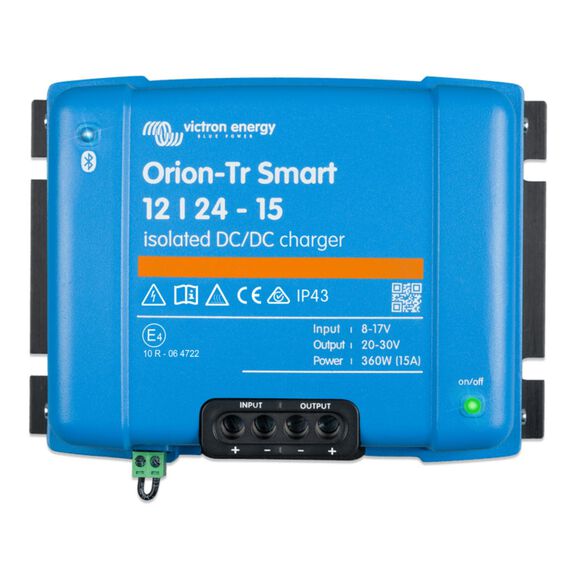 Victron Energy Orion-Tr Smart 12/24-15A (360W) Non-isolated DC-DC charger image number 0