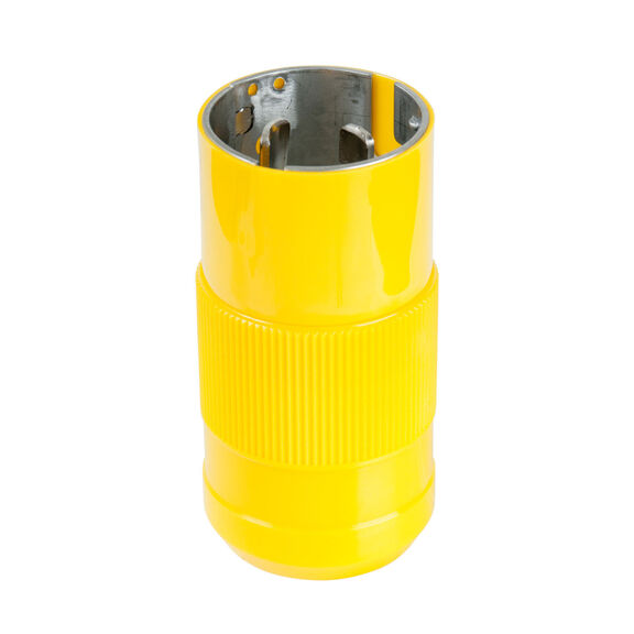 Male Plug, 50A 125V, Yellow image number 0