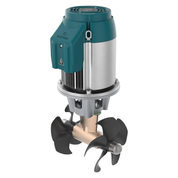 Side-Power eVision E210/250mm 24V DC Brushless DC Tunnel Thruster Twin Counter-Rotating Prop image number 0