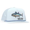 Flat Brim Twill Trucker Hat image number 0