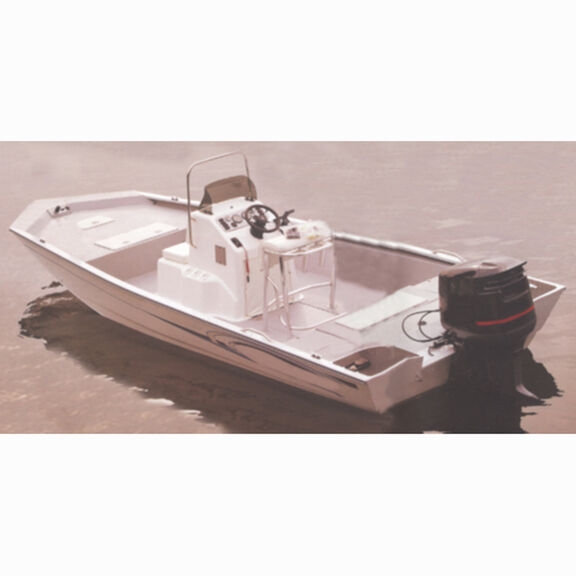 Styled-to-Fit Boat Cover for Aluminum Modified-V Jon Boats with High Center Console, O/B image number 2