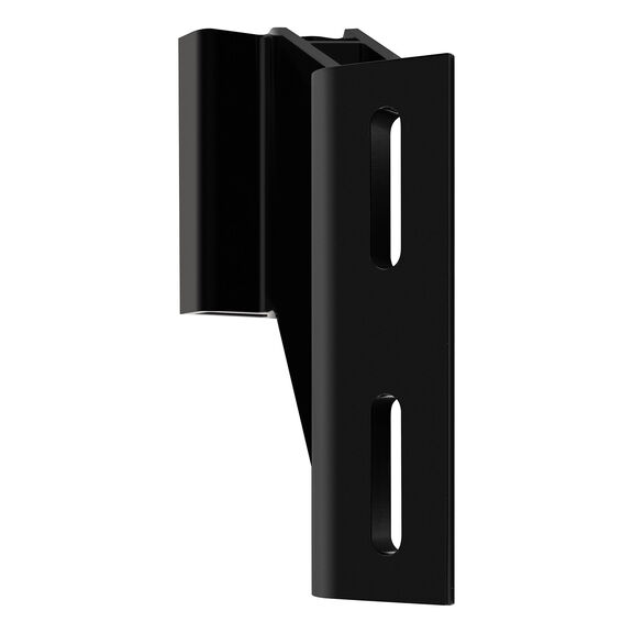 Raptor Jack Plate Adapter Bracket, Black, Port, 5" Setback, 4" Rise image number 1