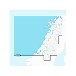Garmin Navionics Vision+ EU053R Norway, Trondheim to Tromso, Electronic Chart