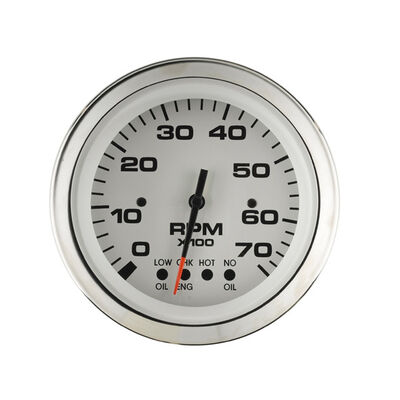 Lido Series Tachometer with System Check, 7000 rpm, Evinrude/Johnson