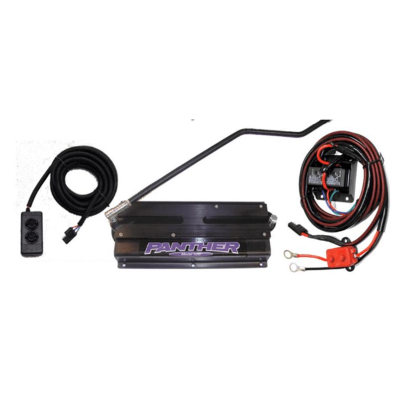 Panther Electro Steer Saltwater Model 101A, No Remote Electronics in Black | Camping World
