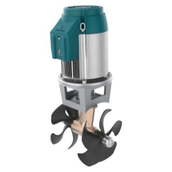 Side-Power eVision E340/300mm 48V DC Brushless DC Tunnel Thruster Twin Counter-Rotating Prop image number 0
