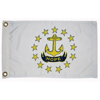 Rhode Island State Flag, 12" x 18"