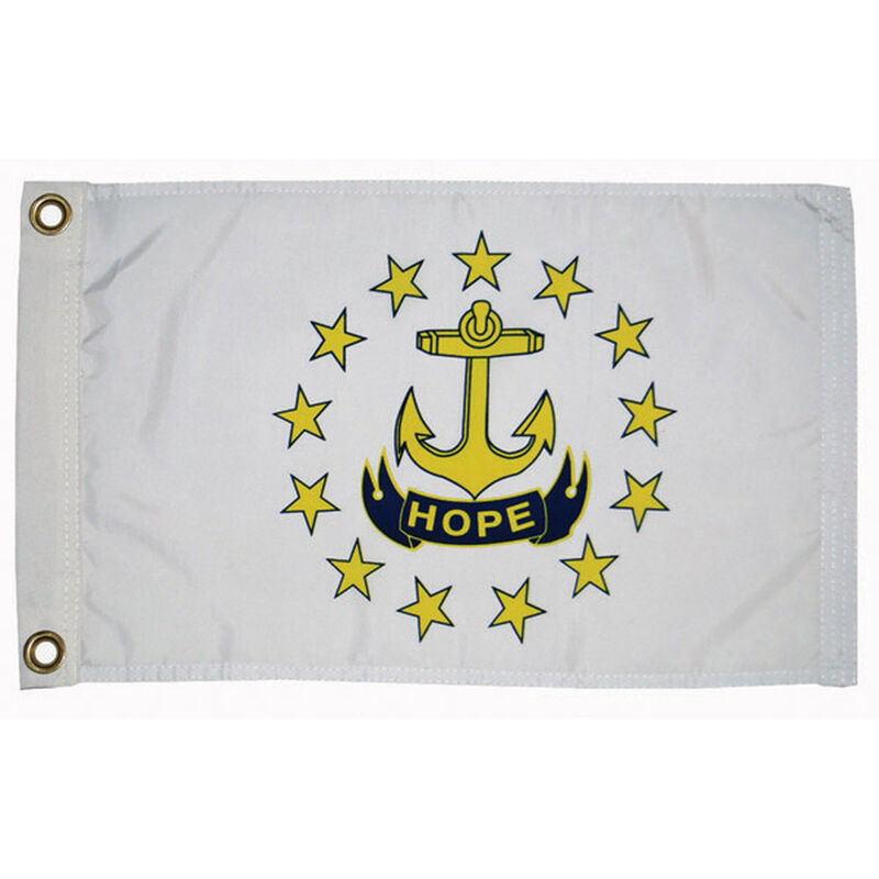 Rhode Island State Flag, 12" x 18" image number 0