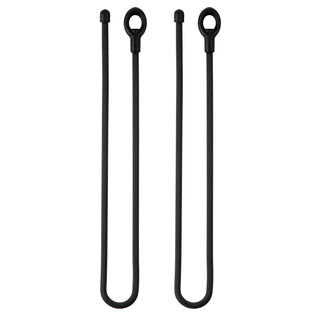 24" Gear Tie&reg; Loopable&trade; Twist Tie, 2 Pack, Black
