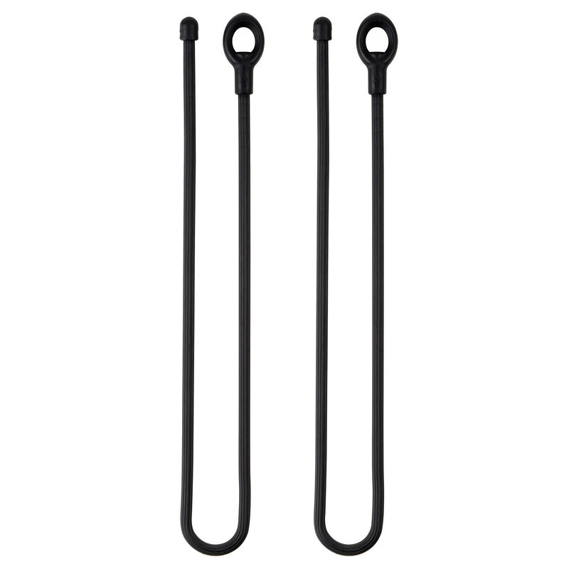 Nite Ize 24" Gear Tie Loopable Twist Tie, 2 Pack, Black | by West Marine