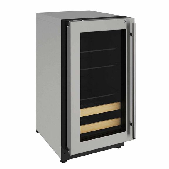 18" Stainless Beverage Center, LHH Lock image number 0