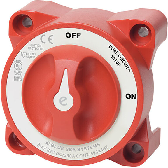 e-Series Dual Circuit Battery Switch image number 0