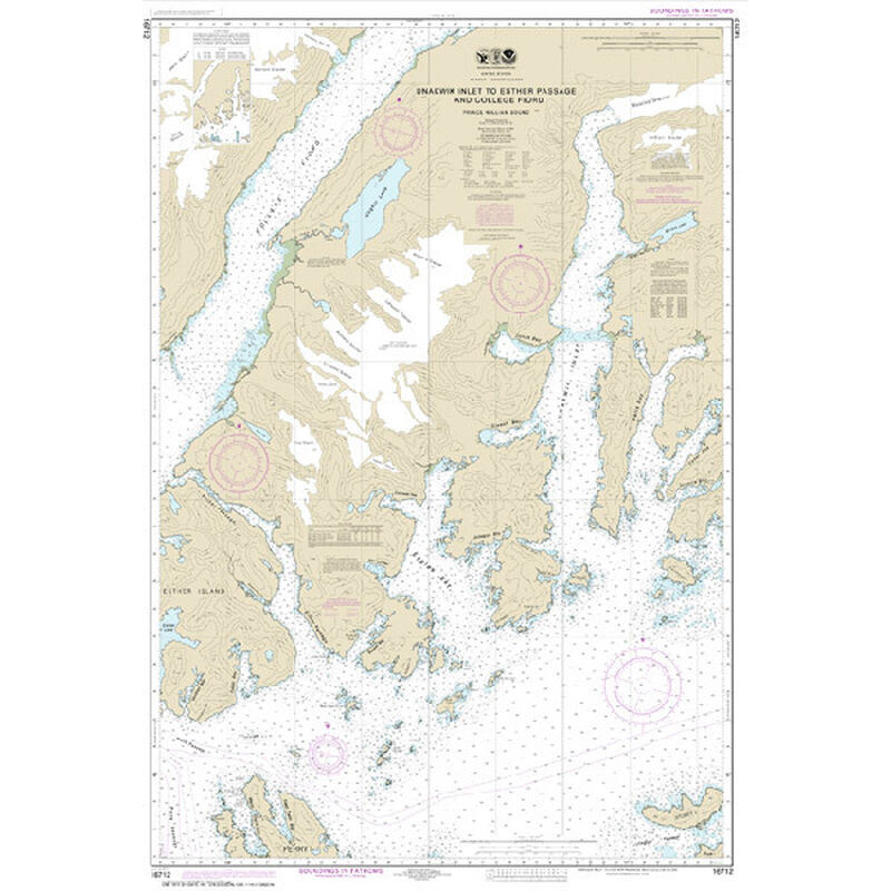 #16712 Unakwik Inlet to Esther Passage & College Fiord image number null