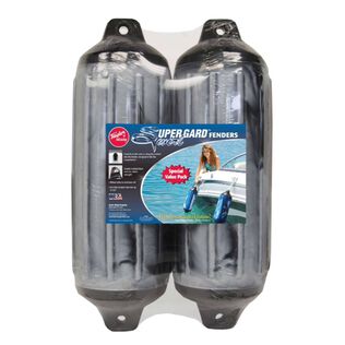 Super Gard&trade; Swirl Fenders Black, 2-Pack