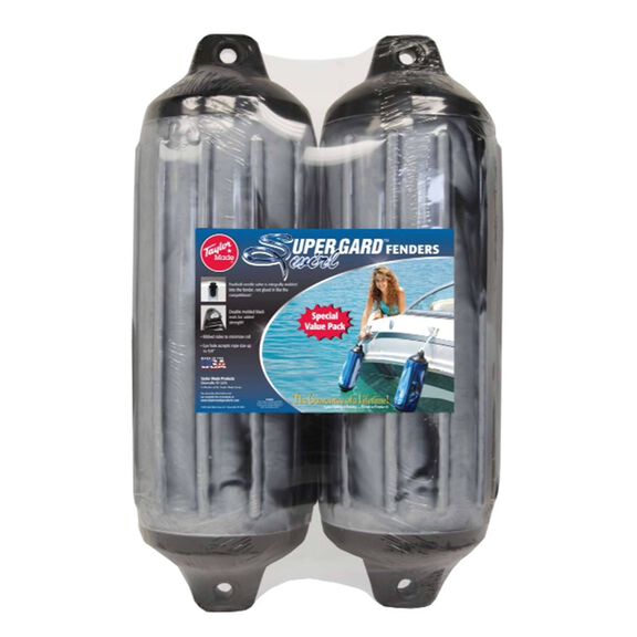 Super Gard&trade; Swirl Fenders Black, 2-Pack image number 0