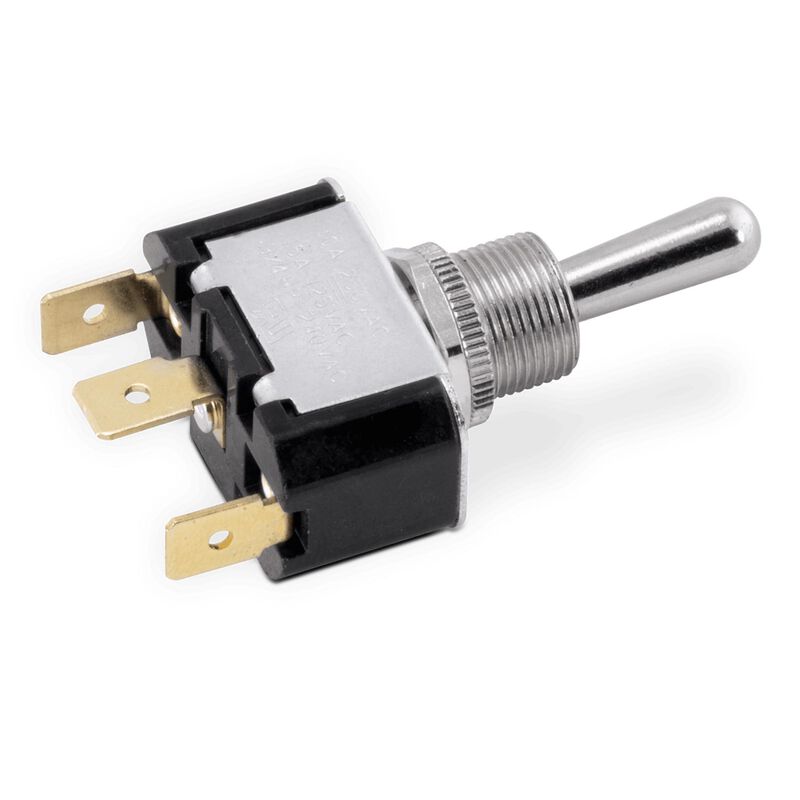 Toggle Switch, On-Off-On, SPDT image number 0