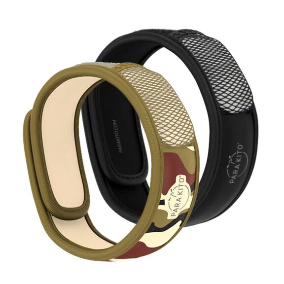 Mosquito Repellent Wristband Bonus (Black and Jungle) image number 0