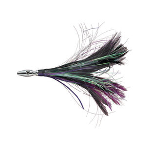 Flash Feather Rigged Lure, 4"