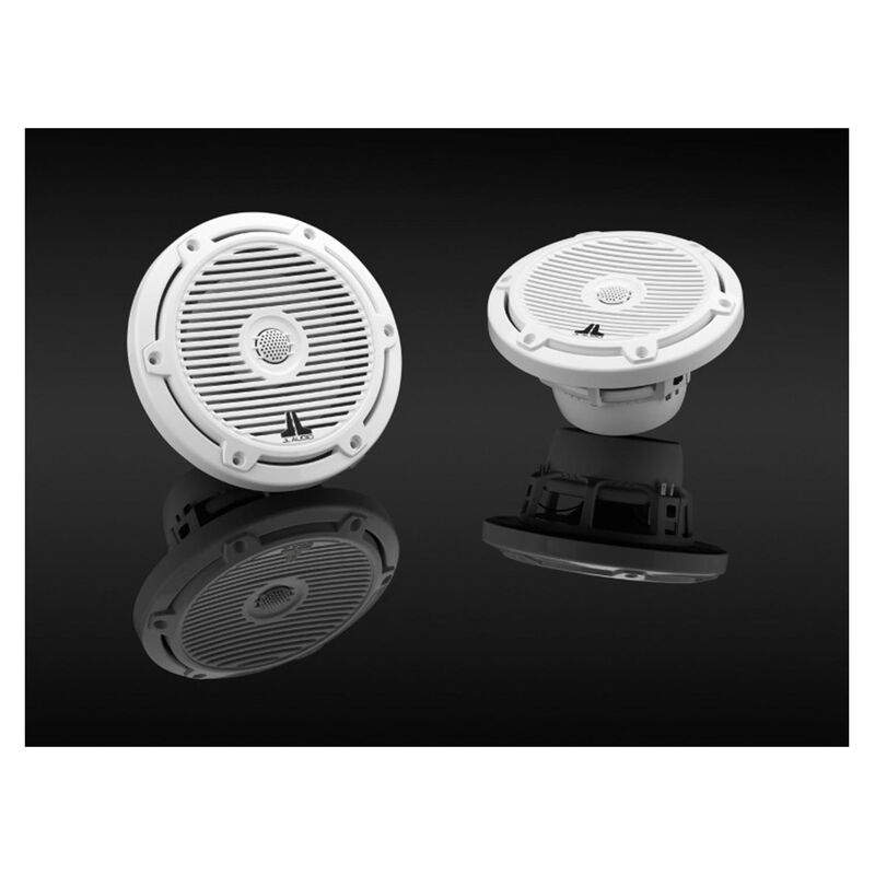 JL AUDIO M3650XCGw 6.5" Marine Coaxial Speakers, White Classic