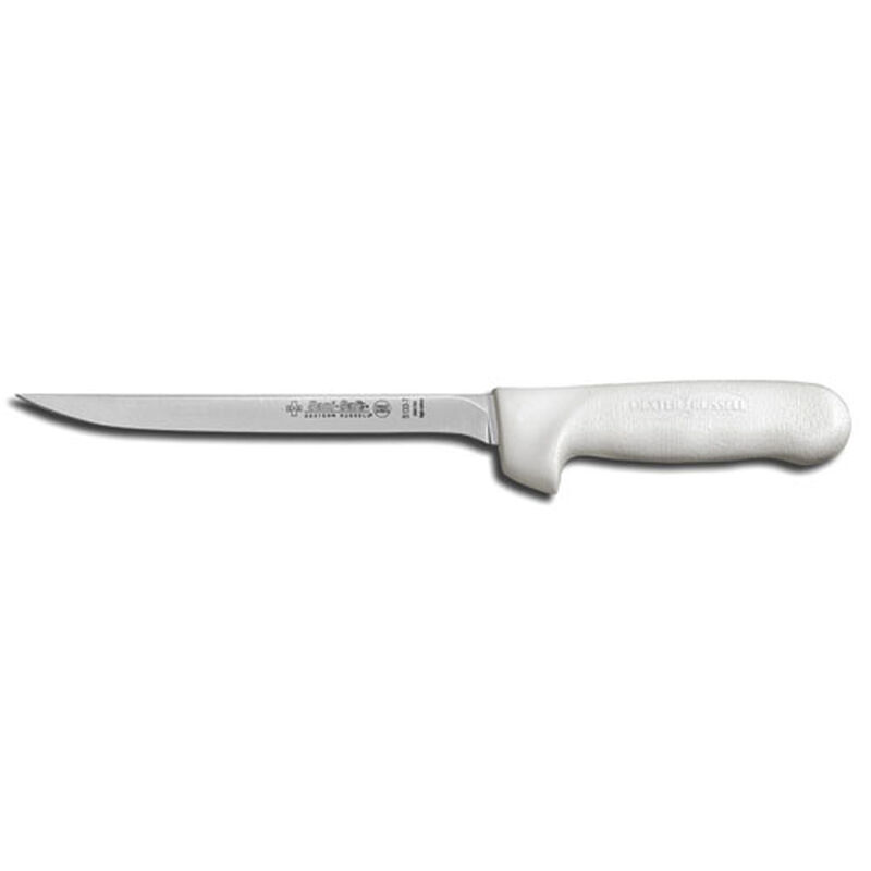 Dexter Russell S133-7PCP SANI-SAFE 7 Fillet Knife w/ Polypropylene White Handle, Carbon Steel