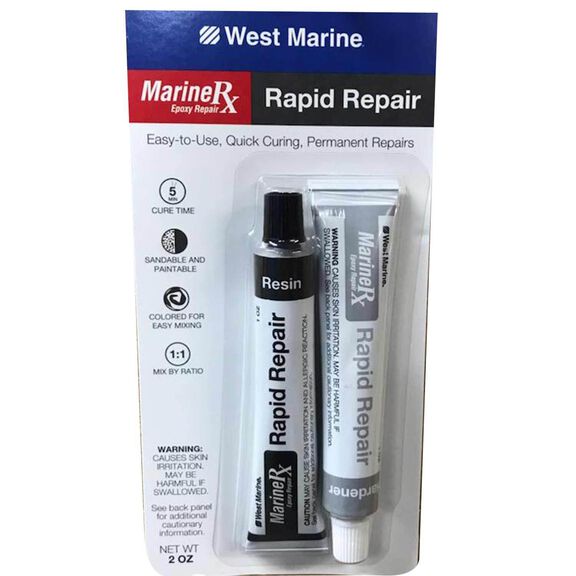 Marine RX 2-Part Rapid Repair Epoxy, 2 oz. image number 0