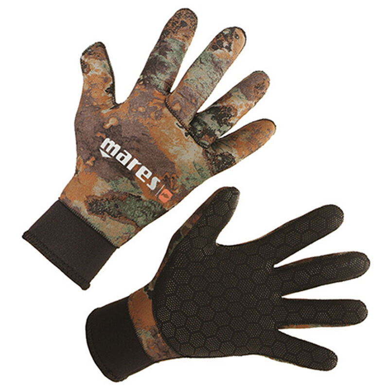 Dive Gloves, 3mm, Brown Camouflage, Medium image number 0