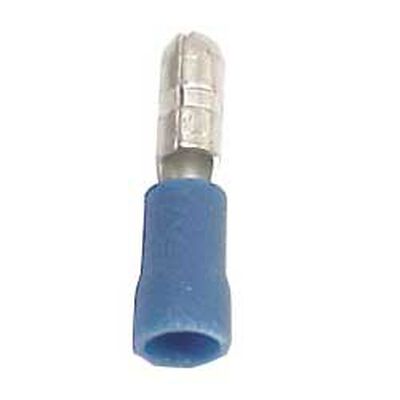 16-14 AWG Male Bullet Terminals, Blue