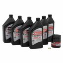 Mercury 8M0188358 SAE 25W-40 4-Stroke Outboard Oil Change Kit for Mercury L4 150-200hp Verado Outboards image number 0