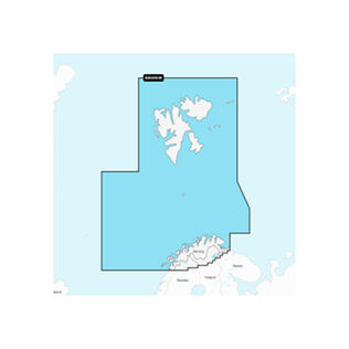 Navionics+ EU054R Norway, Vestfjorden to Svalbard, Electronic Chart