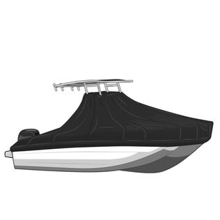 Select Fit Boat Cover for Center Console T-Top W/ Bow Rails - 19ft6in-20ft5in - BEAM 102in